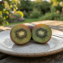 Actinidia purpurea 'Hardy red' - mini-kiwi rouge