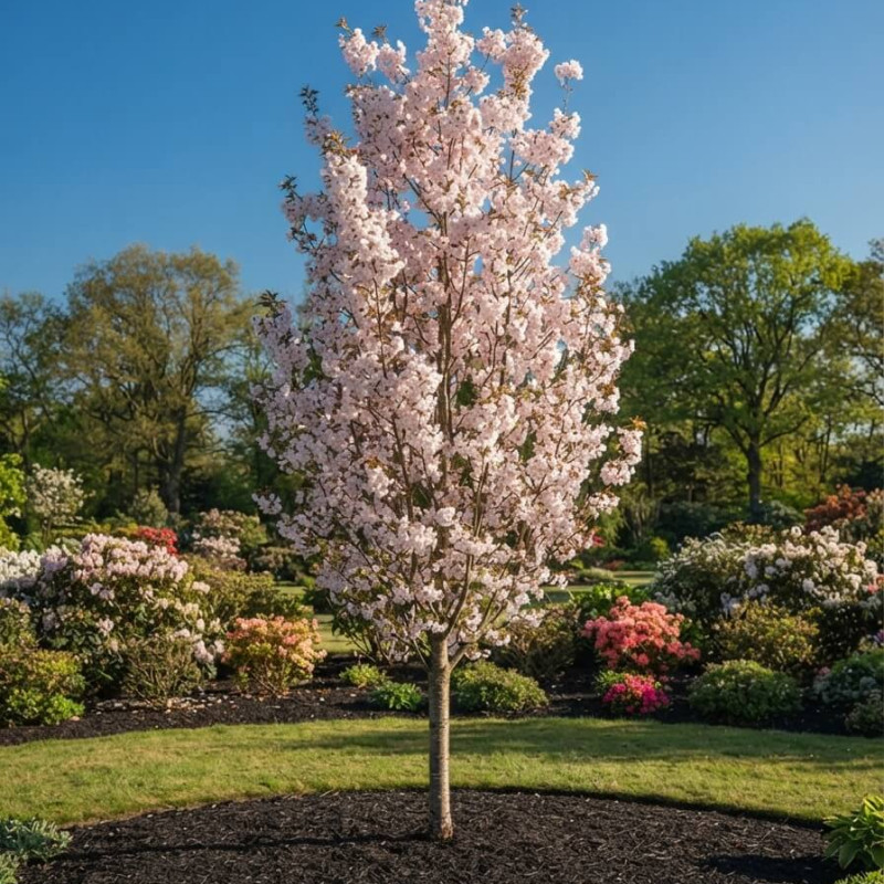 Prunus serrulata Sunset Boulevard - Cerisier du Japon
