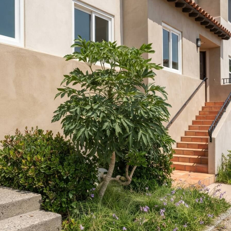Cussonia paniculata subsp Sinuata