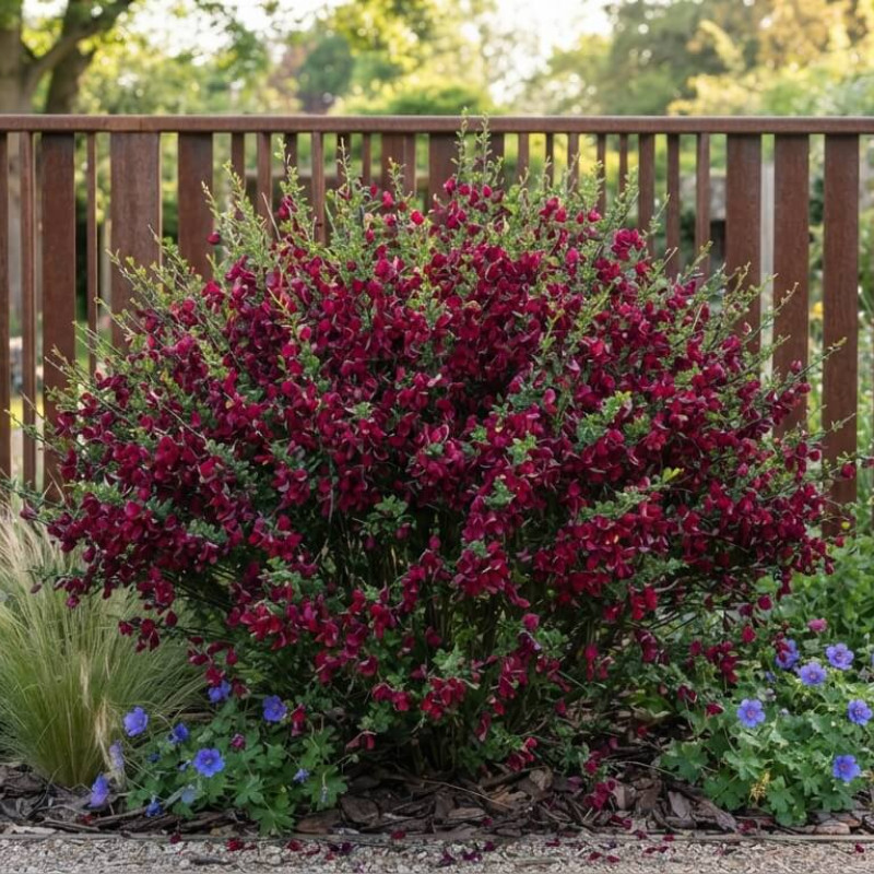 Cytisus scoparius 'Boskoop Ruby' - Genêt