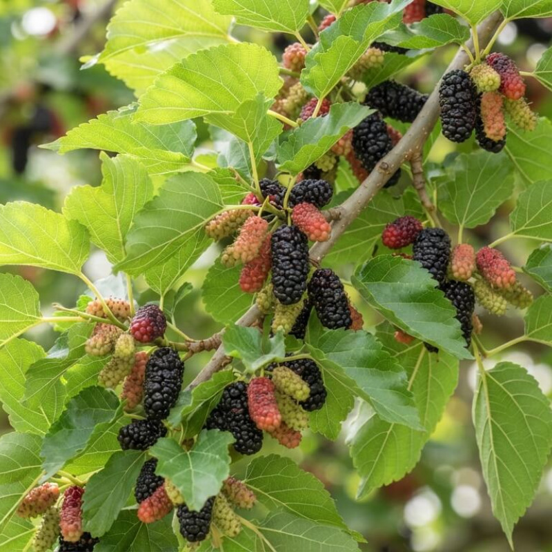 Morus alba 'Milanovek'- Mûrier