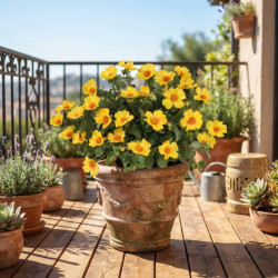 Portulaca 'Tropical Punch' - Pourpier à grandes fleurs